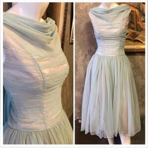 Elegant Light Blue Evening Dress